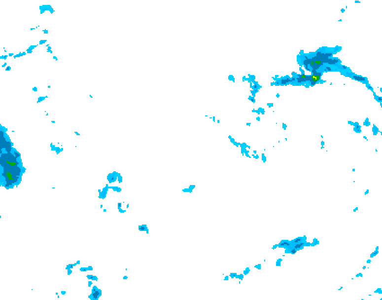 GDPS precipitation 066 hour forecast chart for Canada based on 2025/11/16 1200Z data
