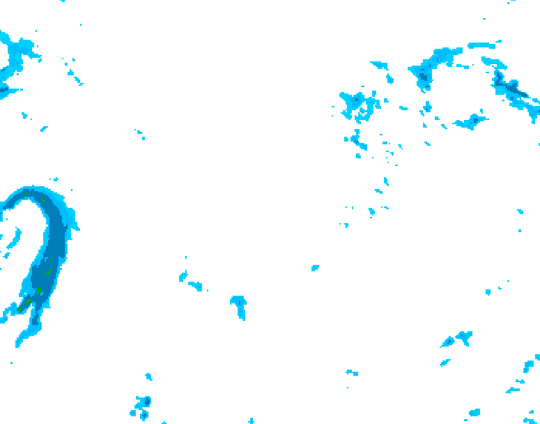 GDPS precipitation 078 hour forecast chart for Canada based on 2025/11/16 1200Z data