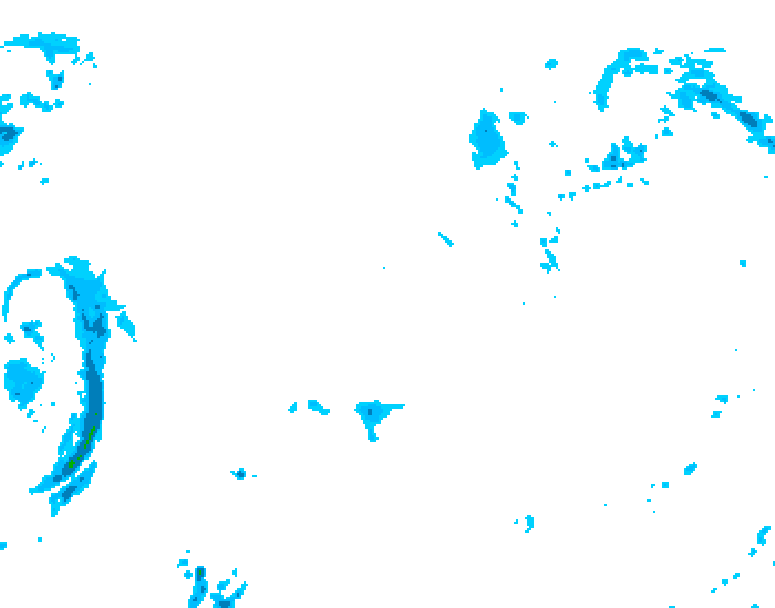 GDPS precipitation 084 hour forecast chart for Canada based on 2025/11/16 1200Z data