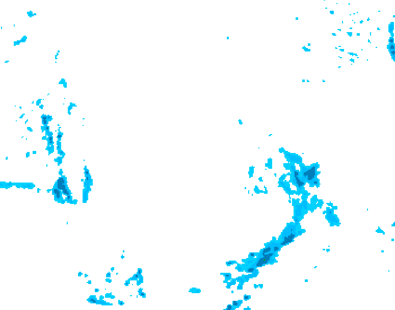 GDPS precipitation 132 hour forecast chart for Canada based on 2025/11/16 1200Z data