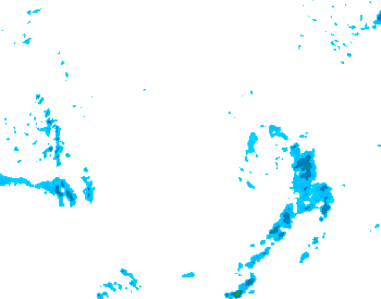GDPS precipitation 138 hour forecast chart for Canada based on 2025/11/16 1200Z data