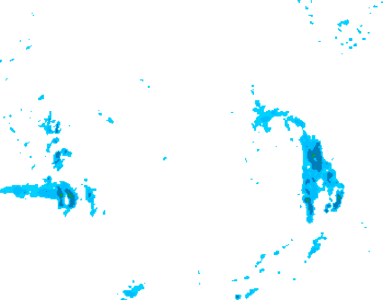 GDPS precipitation 144 hour forecast chart for Canada based on 2025/11/16 1200Z data