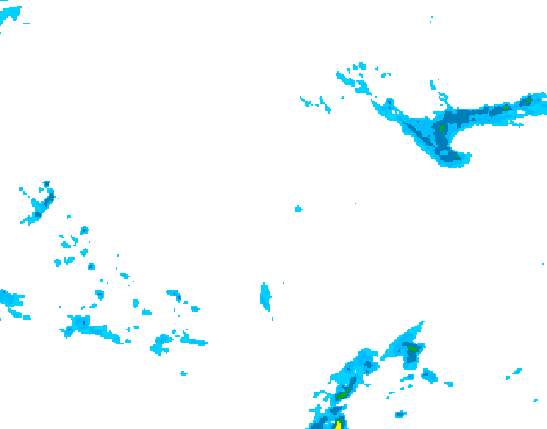 GDPS precipitation 186 hour forecast chart for Canada based on 2025/11/16 1200Z data