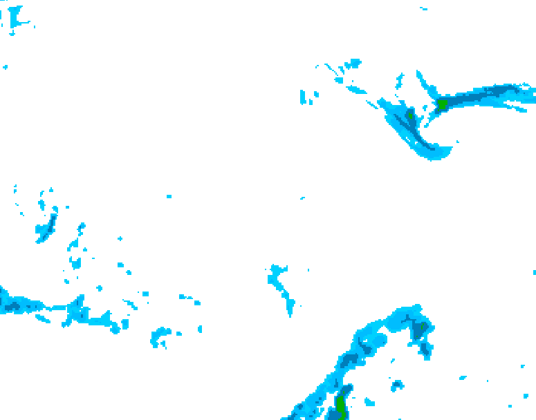 GDPS precipitation 192 hour forecast chart for Canada based on 2025/11/16 1200Z data