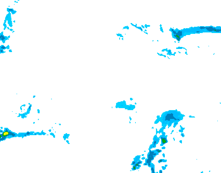 GDPS precipitation 204 hour forecast chart for Canada based on 2025/11/16 1200Z data