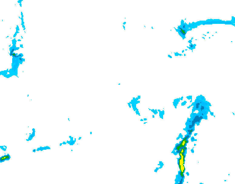 GDPS precipitation 216 hour forecast chart for Canada based on 2025/11/16 1200Z data