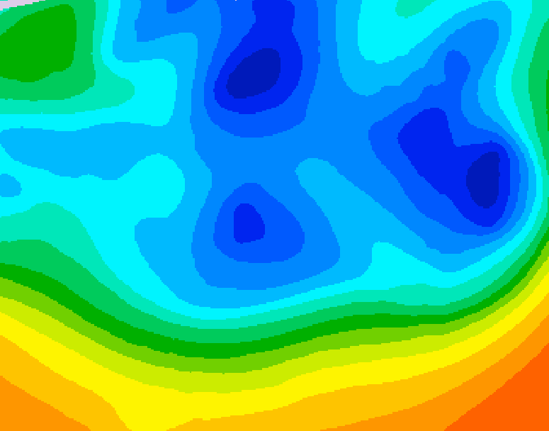 GDPS 500 millibar geopotential height 240 hour forecast chart for Canada based on 2025/11/17 0000Z data