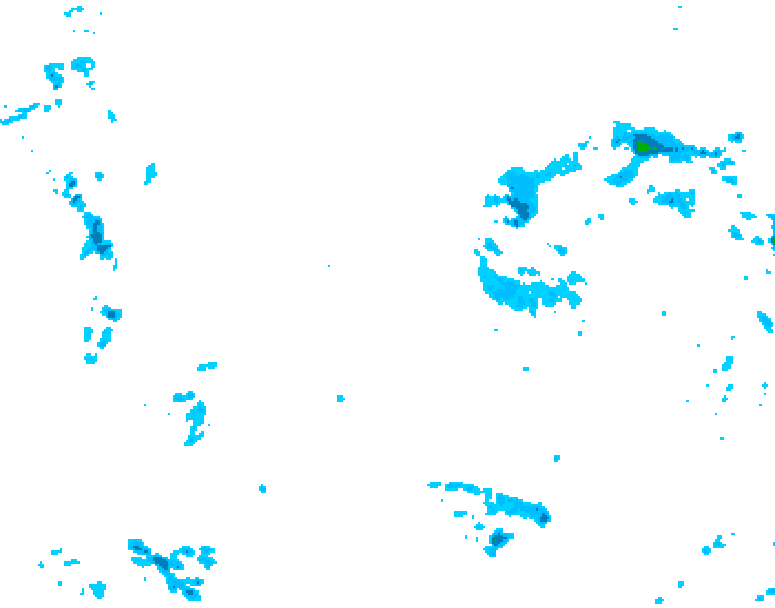 GDPS precipitation 042 hour forecast chart for Canada based on 2025/11/17 0000Z data