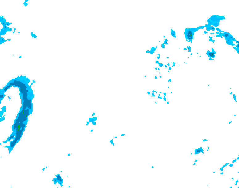 GDPS precipitation 066 hour forecast chart for Canada based on 2025/11/17 0000Z data