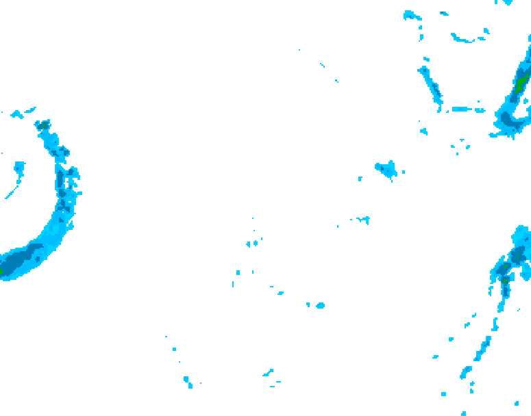 GDPS precipitation 228 hour forecast chart for Canada based on 2025/11/17 1200Z data