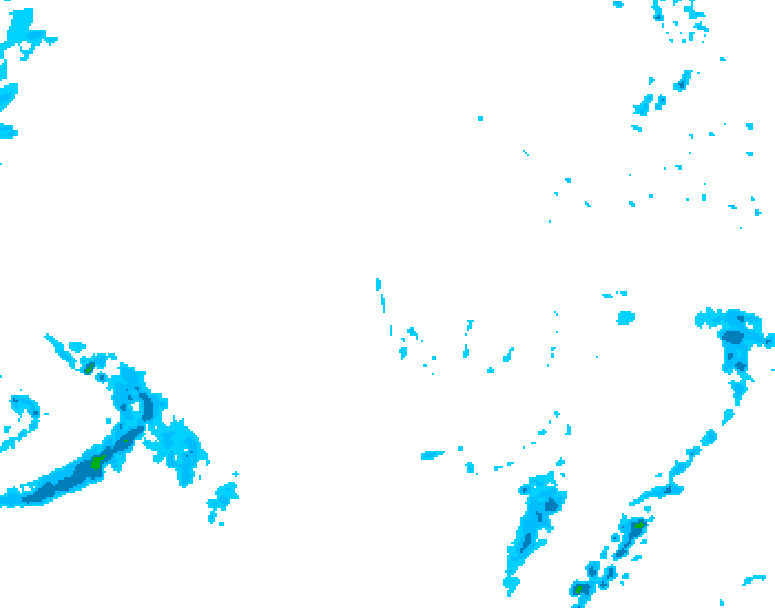 GDPS precipitation 240 hour forecast chart for Canada based on 2025/11/18 0000Z data