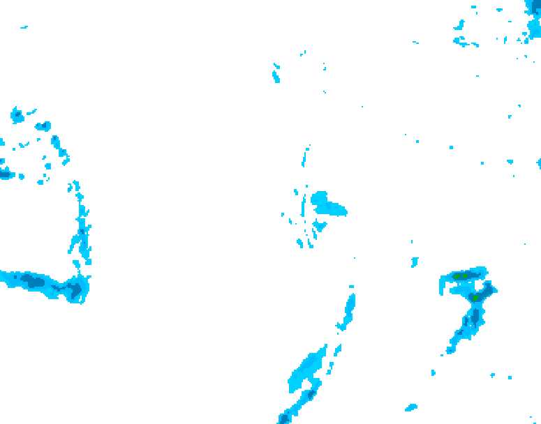 GDPS precipitation 204 hour forecast chart for Canada based on 2025/11/18 1200Z data