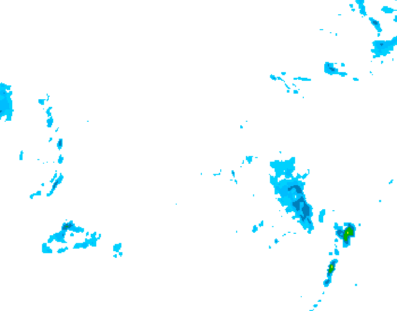 GDPS precipitation 216 hour forecast chart for Canada based on 2025/11/19 0000Z data