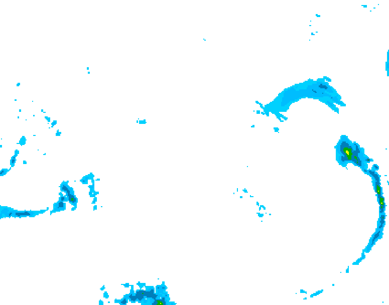 GDPS precipitation 096 hour forecast chart for Canada based on 2025/11/19 1200Z data