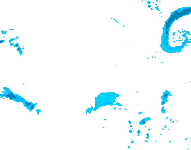 GDPS precipitation 162 hour forecast chart for Canada based on 2025/11/20 0000Z data