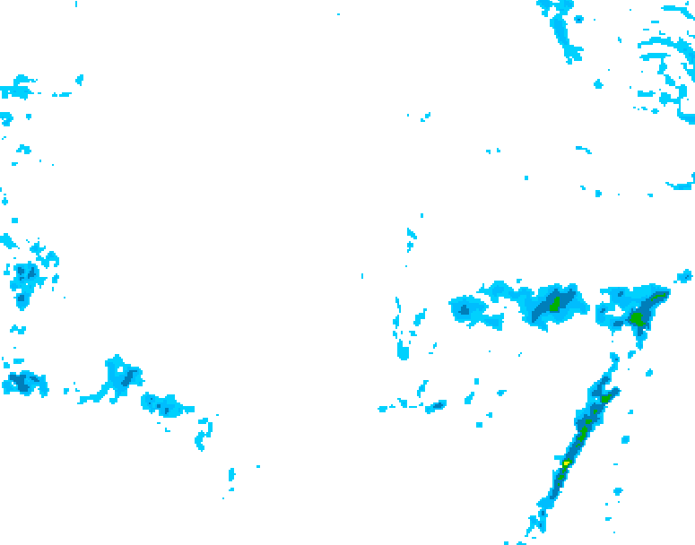 GDPS precipitation 186 hour forecast chart for Canada based on 2025/11/20 0000Z data