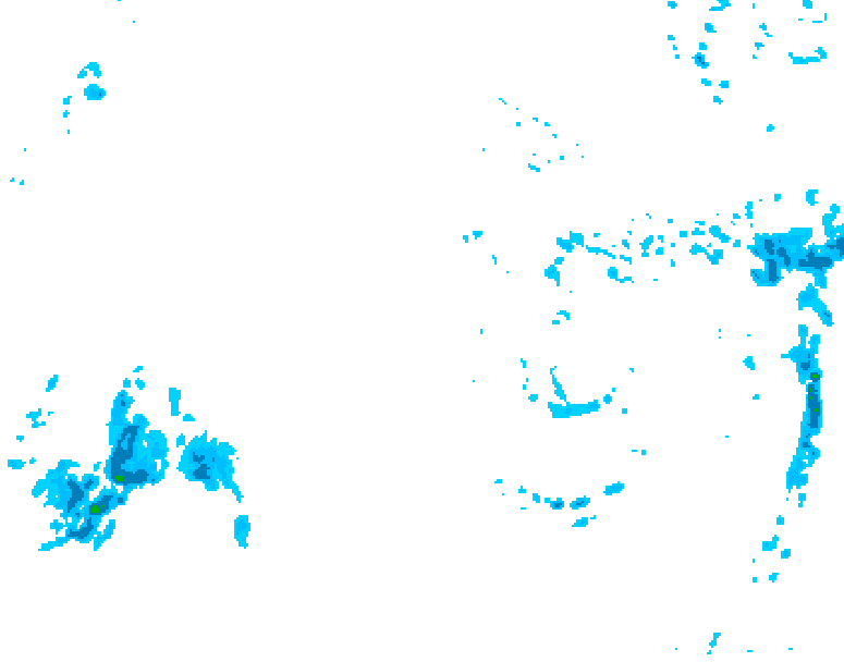 GDPS precipitation 210 hour forecast chart for Canada based on 2025/11/20 0000Z data