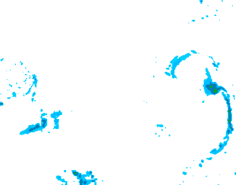 GDPS precipitation 072 hour forecast chart for Canada based on 2025/11/20 1200Z data
