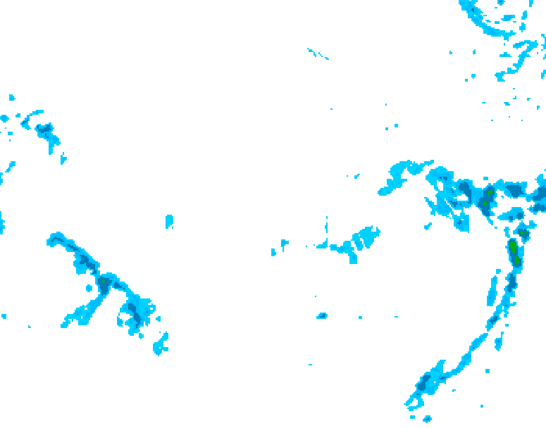 GDPS precipitation 174 hour forecast chart for Canada based on 2025/11/20 1200Z data