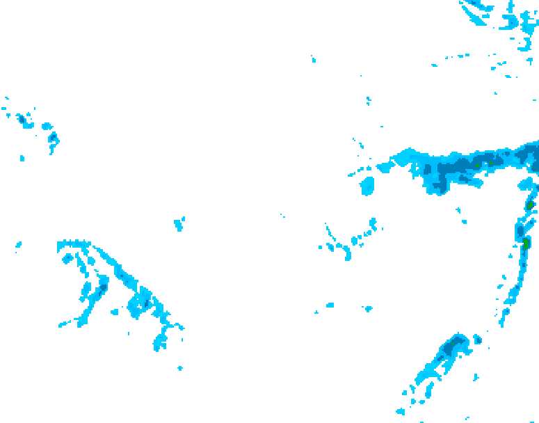 GDPS precipitation 180 hour forecast chart for Canada based on 2025/11/20 1200Z data