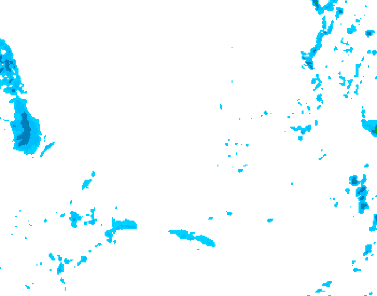 GDPS precipitation 210 hour forecast chart for Canada based on 2025/11/21 0000Z data
