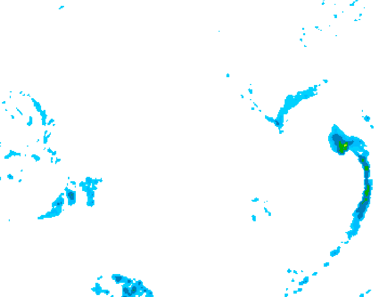 GDPS precipitation 048 hour forecast chart for Canada based on 2025/11/21 1200Z data