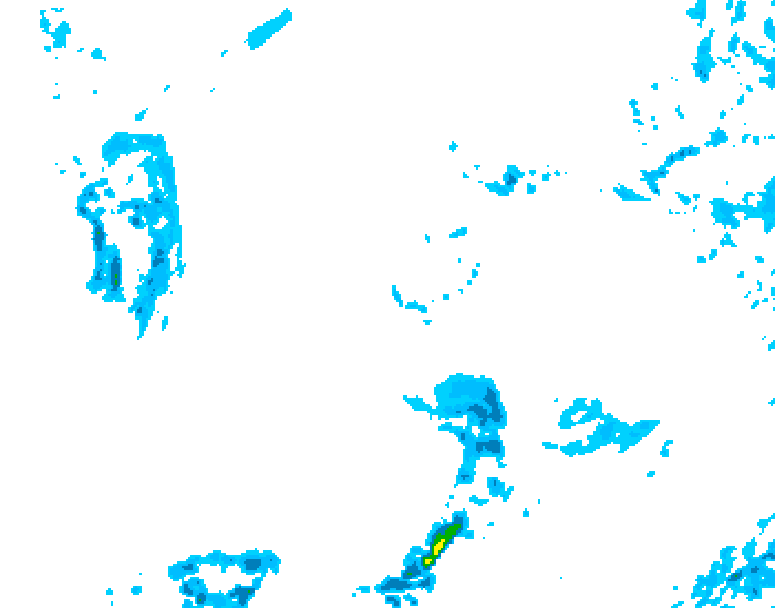 GDPS precipitation 240 hour forecast chart for Canada based on 2025/11/22 0000Z data