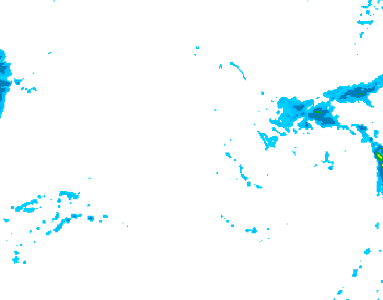 GDPS precipitation 150 hour forecast chart for Canada based on 2025/11/22 1200Z data