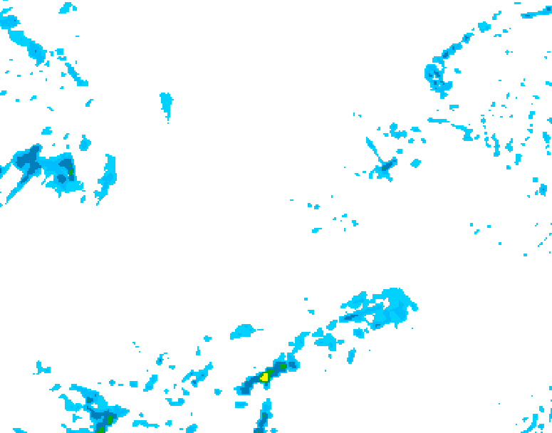 GDPS precipitation 204 hour forecast chart for Canada based on 2025/11/22 1200Z data