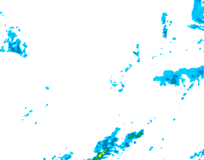 GDPS precipitation 240 hour forecast chart for Canada based on 2025/11/22 1200Z data
