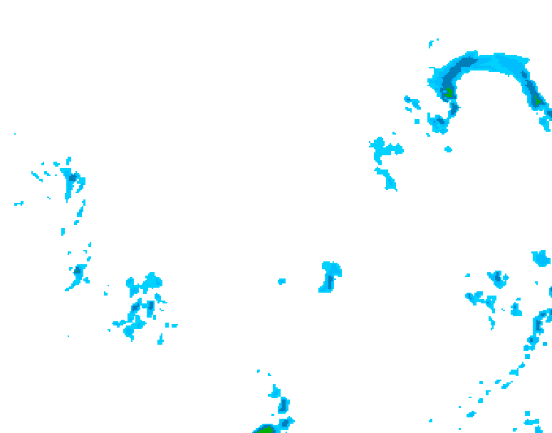 GDPS precipitation 024 hour forecast chart for Canada based on 2025/11/23 1200Z data