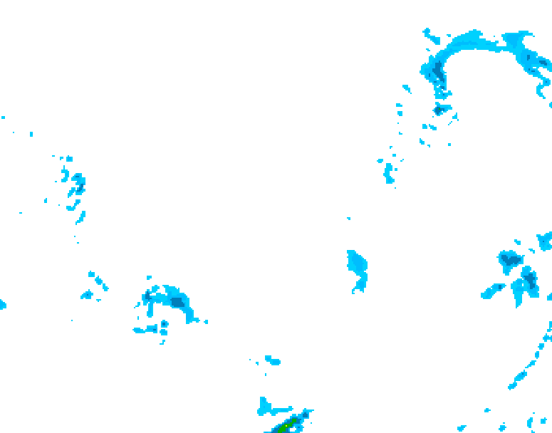 GDPS precipitation 030 hour forecast chart for Canada based on 2025/11/23 1200Z data