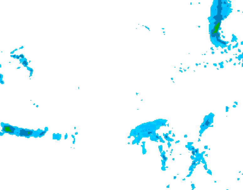 GDPS precipitation 078 hour forecast chart for Canada based on 2025/11/23 1200Z data