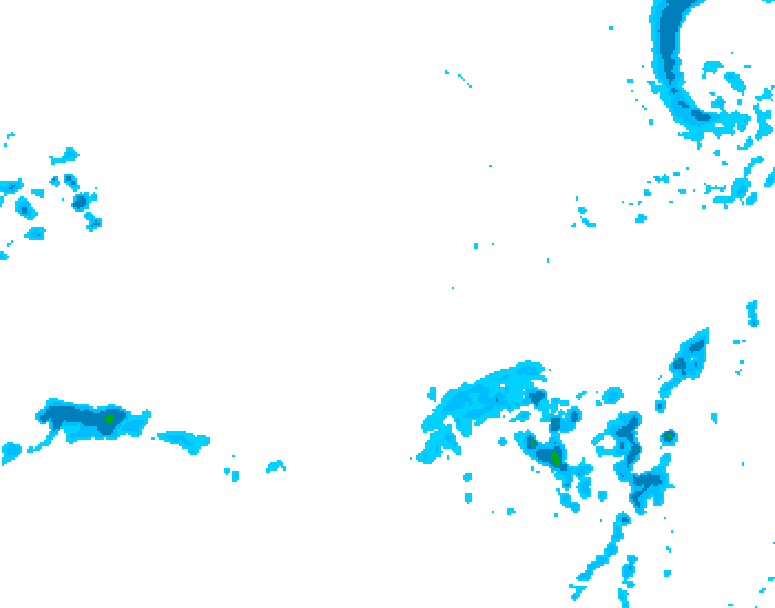GDPS precipitation 084 hour forecast chart for Canada based on 2025/11/23 1200Z data