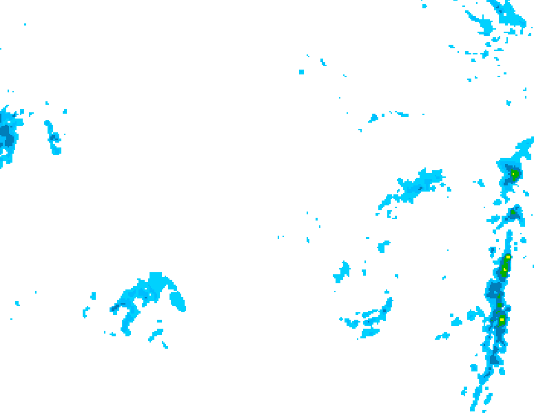 GDPS precipitation 114 hour forecast chart for Canada based on 2025/11/23 1200Z data