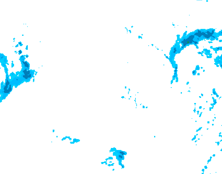 GDPS precipitation 138 hour forecast chart for Canada based on 2025/11/23 1200Z data