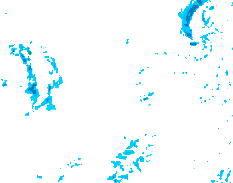 GDPS precipitation 162 hour forecast chart for Canada based on 2025/11/23 1200Z data