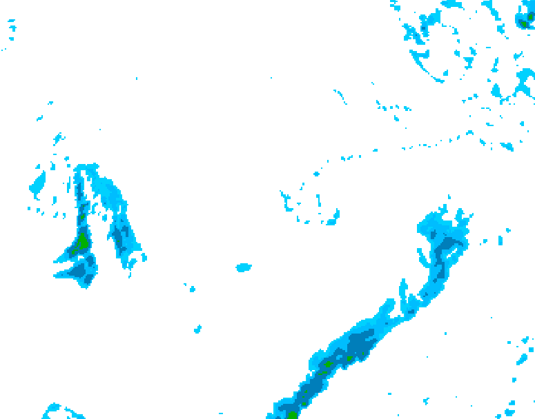 GDPS precipitation 192 hour forecast chart for Canada based on 2025/11/23 1200Z data