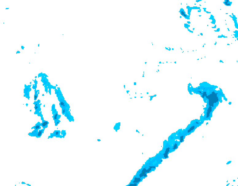 GDPS precipitation 198 hour forecast chart for Canada based on 2025/11/23 1200Z data