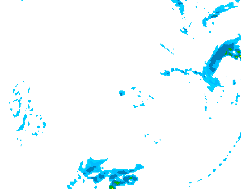 GDPS precipitation 240 hour forecast chart for Canada based on 2025/11/23 1200Z data