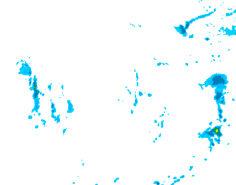 GDPS precipitation 180 hour forecast chart for Canada based on 2025/11/24 1200Z data