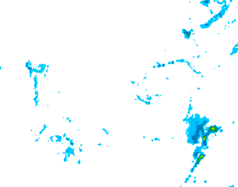 GDPS precipitation 204 hour forecast chart for Canada based on 2025/11/24 1200Z data