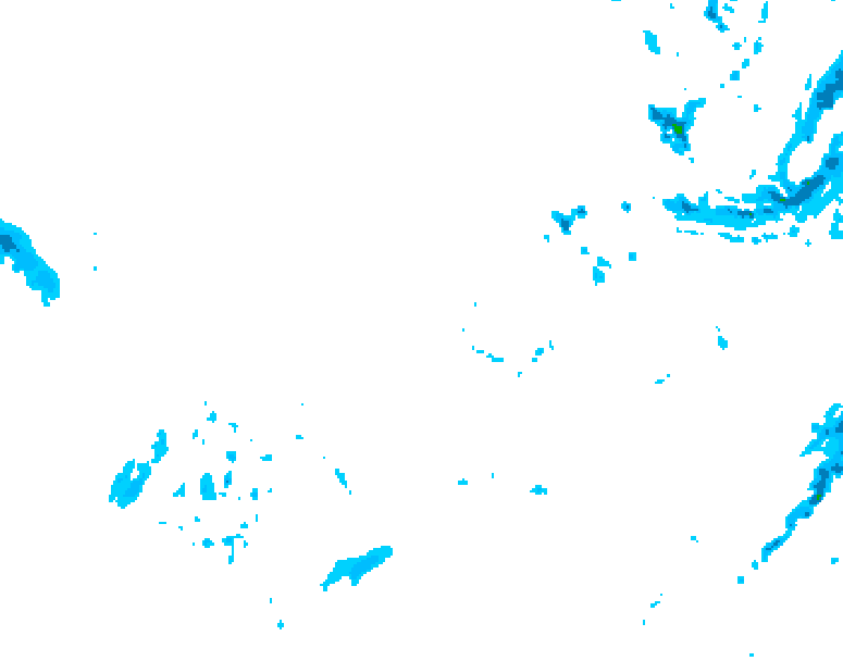 GDPS precipitation 240 hour forecast chart for Canada based on 2025/11/24 1200Z data