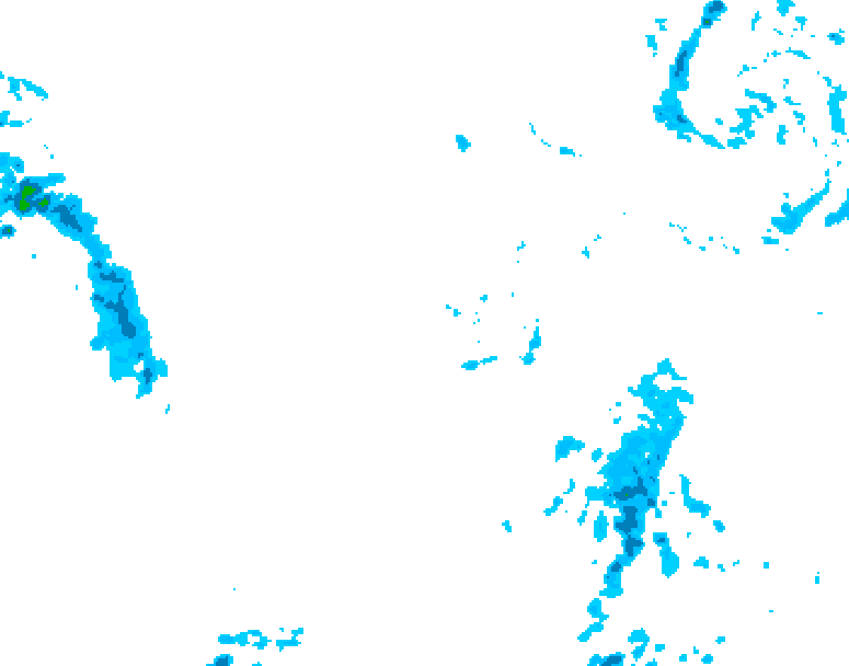 GDPS precipitation 144 hour forecast chart for Canada based on 2025/11/25 0000Z data
