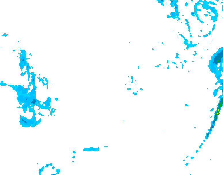 GDPS precipitation 228 hour forecast chart for Canada based on 2025/11/25 0000Z data