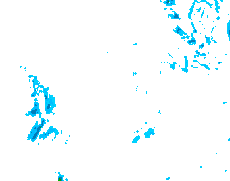 GDPS precipitation 240 hour forecast chart for Canada based on 2025/11/25 0000Z data