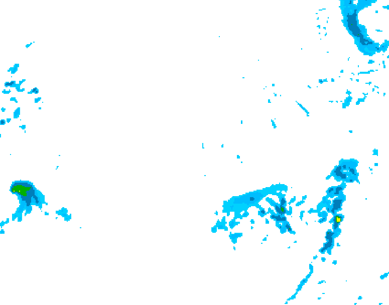 GDPS precipitation 036 hour forecast chart for Canada based on 2025/11/25 1200Z data