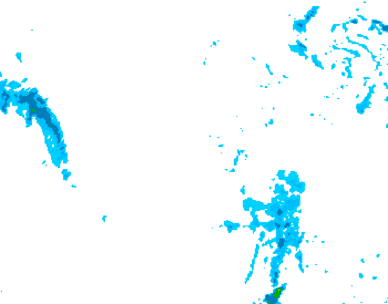 GDPS precipitation 132 hour forecast chart for Canada based on 2025/11/25 1200Z data