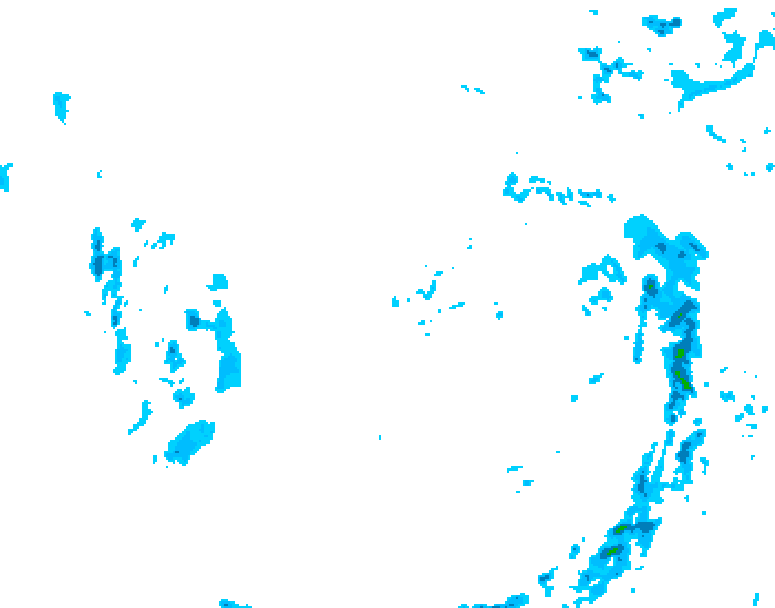 GDPS precipitation 156 hour forecast chart for Canada based on 2025/11/25 1200Z data