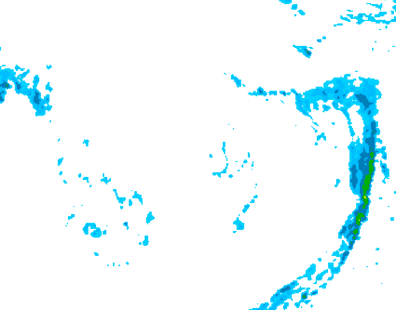 GDPS precipitation 168 hour forecast chart for Canada based on 2025/11/25 1200Z data